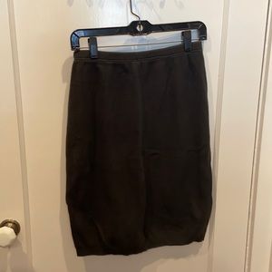 Joan Vass Knit Sweater Skirt